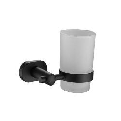 Стакан для ванной комнаты BELZ B901, B90106 цвет: черный