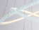 Подвесной светодиодный светильник Acrylica Original хай-тек FA9561, Ambrella light цвет: белый