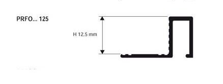 Профиль латунный PROFINAL PRFOL 125