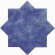 Керамическая плитка BECOLORS STAR 13,25X13,25 ELECTRIC BLUE CEVICA арт. CV67375