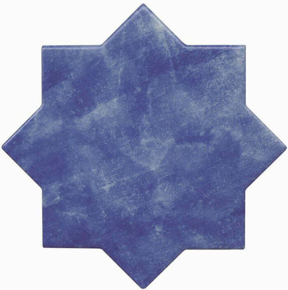 Керамическая плитка BECOLORS STAR 13,25X13,25 ELECTRIC BLUE CEVICA арт. CV67375