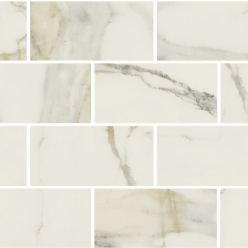 Мозаика I Classici Cal,Gold 7,5x15 6mm Mur,Matte 30x30 Rex арт. 753303