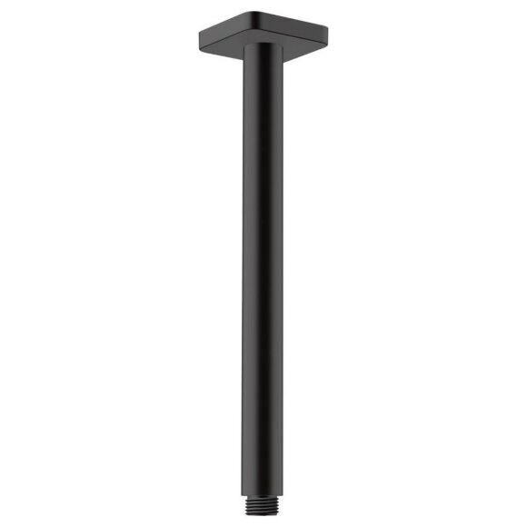 Hansgrohe душевой кронштейн потолочный 300 мм, Vernis Shape, матовый черный арт. 26407670