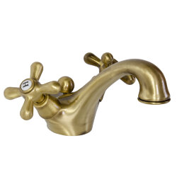 Смеситель для раковины на 1 отверстие, Nicolazzi Nuova Brenta с донным клапаном 2532BZ цвет: бронза Смеситель для раковины на 1 отверстие, Nicolazzi Nuova Brenta с донным клапаном 2532BZ цвет: бронза