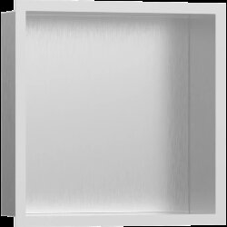 Hansgrohe настенный короб с цветом корпуса и дизайнерской рамой, 30х30х10 см, XtraStoris Individual, матовый белый арт. 56097700 Hansgrohe настенный короб с цветом корпуса и дизайнерской рамой, 30х30х10 см, XtraStoris Individual, матовый белый арт. 56097700