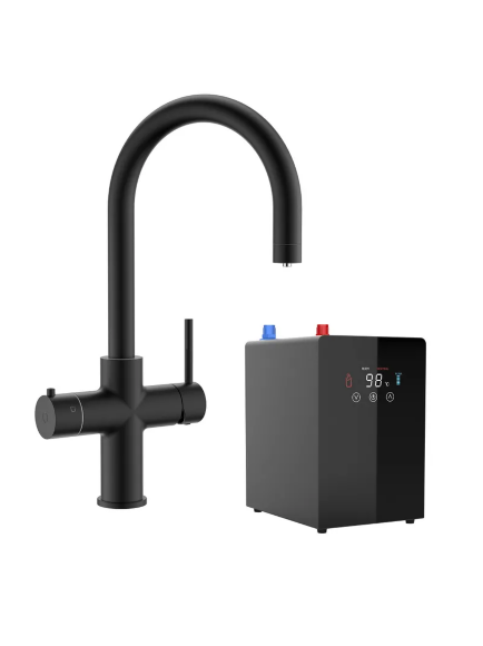 Система мгновенного кипячения воды 4в1 ARTISANTECH AQUAHOT MILAN BM, цвет: черный матовый, арт. 1163C.1367 BM
