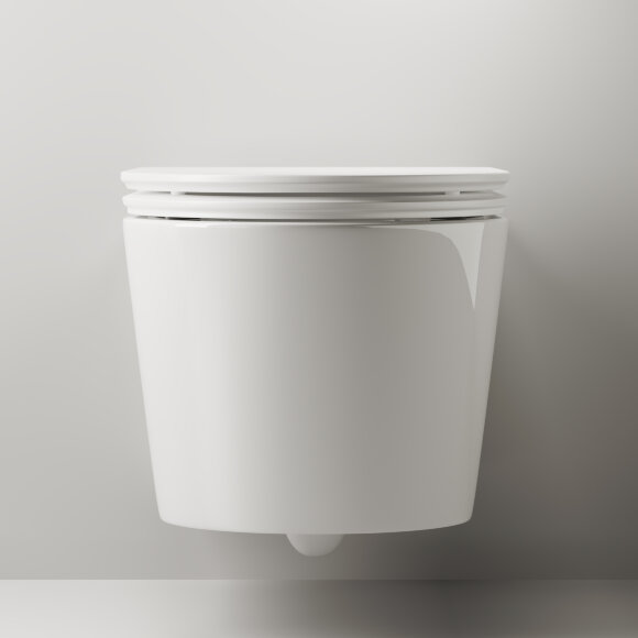 Подвесной унитаз Trend Rimless Ceramica Nova (белый) 111010 S