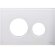 Лицевая накладка для панели смыва Modular TECE Loop 9240671 цвет: белый