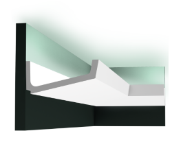 Карниз из полиуретана с подсветкой C352 Orac Luxxus Бельгия цвет: Белый