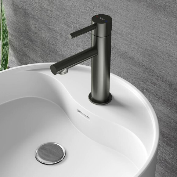 Смеситель NT2201 ARINO NT BAGNO цвет: серый матовый