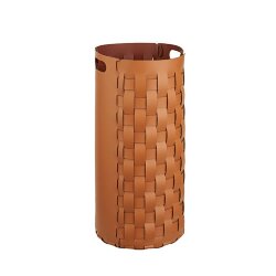 Круглая корзина для белья ADJ Италия, D33x68 цвет: коньяк (бордо) арт. 1068.09/30