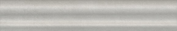 BLD023 Керамический бордюр 15x3 Багет Пикарди серый матовый в Москве