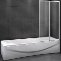 Шторка на ванну RELAX Серый Cezares - RELAX-V-2-80/140-P-Bi-R