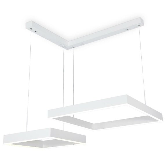 Подвесной светодиодный светильник ACRYLICA хай-тек FA6640, Ambrella light цвет: белый