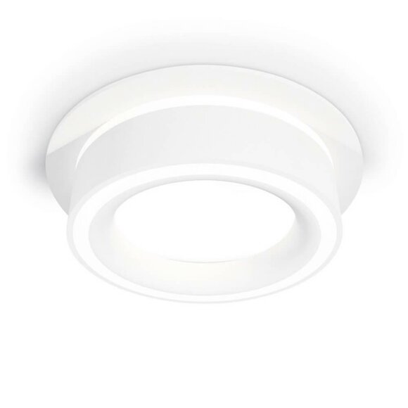 Комплект встраиваемого светильника SWH/FR GX53 (C8050, N8433) современный XC8050018, Ambrella light цвет: белый