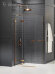 Душевое ограждение L 80x110x200 Avexa copper brushed New Trendy брашированная медь арт. EXK-3609