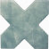Керамическая плитка BECOLORS CROSS 13,25X13,25 LAGOON CEVICA арт. CV67376