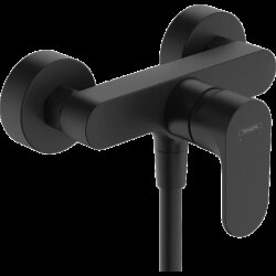 Hansgrohe смеситель для душа 2 режима расхода воды, Rebris S, матовый черный арт. 72643670 Hansgrohe смеситель для душа 2 режима расхода воды, Rebris S, матовый черный арт. 72643670