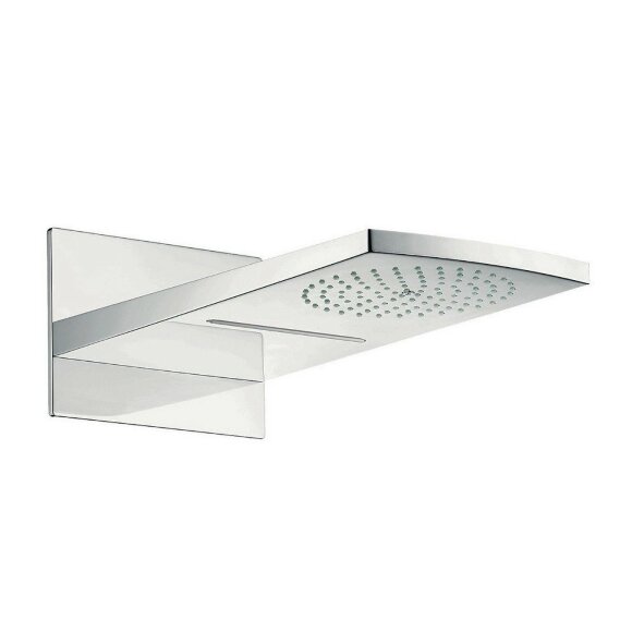 Hansgrohe верхний душ с настенным креплением скрытого монтажа, Raindance Rainfall, глянцевый хром арт. 28433000