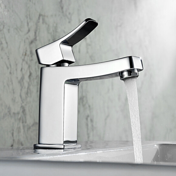 Смеситель для раковины Aller 1064 WasserKRAFT цвет: Хром