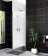 BelBagno Душевая дверь в нишу 120x190 глянцевый хром, Uno, арт. UNO-B-2-120-C-Cr