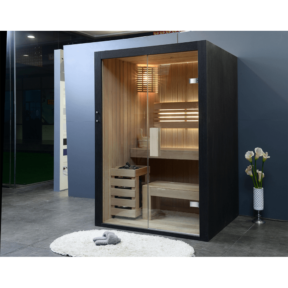 Сауна (1400x1150x2050), Orans SN-98101S-1400, Black, Orans арт. 98101S1400