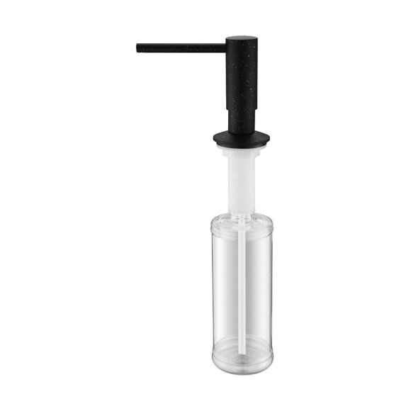Дозатор для жидкого мыла чёрный металлик, D004-418 DECUS Paulmark