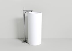 Напольная раковина NT Bagno Array NT608 40*40 цвет: белый