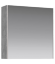 AQWELLA Mobi Зеркальный шкаф 60 см с одной дверью на петлях с доводчиком. Цвет бетон светлый - MOB0406+MOB0717BS