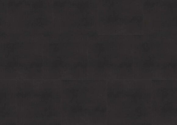 Виниловый ламинат WINEO DB00103-1 Плитка черная сплошная Москва