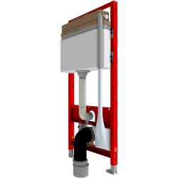 Tece Инсталляция для унитаза-биде без кнопки смыва Profil - 9300379 Tece Инсталляция для унитаза-биде без кнопки смыва Profil - 9300379