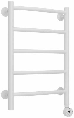 Электрический полотенцесушитель Формат 12 600х400 правый Стилье, 30512-6040 цвет: матовый белый Электрический полотенцесушитель Формат 12 600х400 правый Стилье, 30512-6040 цвет: матовый белый