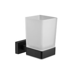 Стакан для ванной комнаты BELZ B903, B90306 цвет: черный