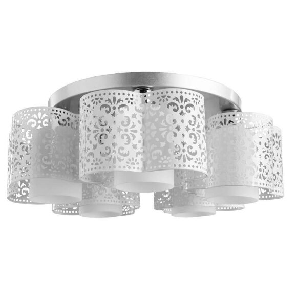 Потолочная люстра, вид лофт Helen Arte Lamp цвет:  белый - A8348PL-5WH