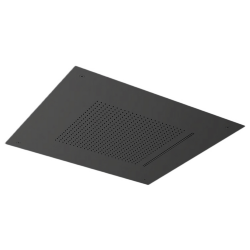 Верхний душ 49.8 х 49.8 см Almar Velvet Temptation, 2 режима, цвет: Black Absolute Brushed PVD, арт. E044280.AB