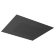 Верхний душ 49.8 х 49.8 см Almar Velvet Temptation, 2 режима, цвет: Black Absolute Brushed PVD, арт. E044280.AB