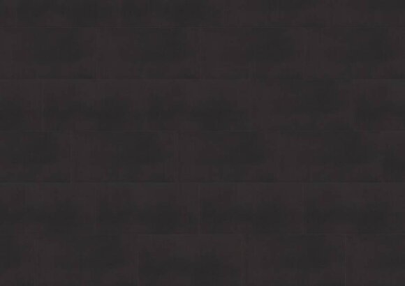 Виниловый ламинат WINEO DB00103-2 Плитка черная сплошная Москва