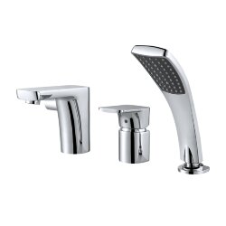 Смеситель на борт ванны, DA1434901  - Berlin D&K цвет: хром