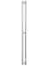 Полотенцесушитель X-2 neo 140/8 электрический Двин, нержавеющая сталь арт. 4657801240027