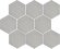 SG1003N Керамический гранит 12x10,4 Тюрен серый матовый из 9 частей в Москве