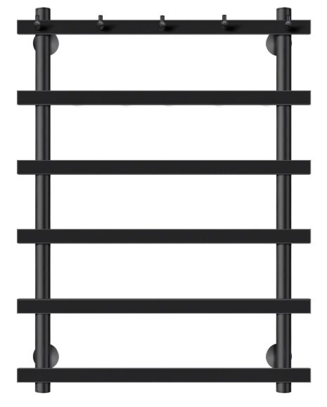 Полотенцесушитель водяной, черный, Secado 80x60, Понтида 1 К - 4673739227220 Полотенцесушитель водяной, черный, Secado 80x60, Понтида 1 К - 4673739227220