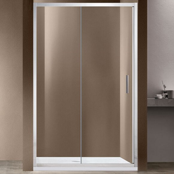 Душевая дверь Vincea (Италия), 150 профиль Хром стекло прозрачное Garda - VDS-1G150CL