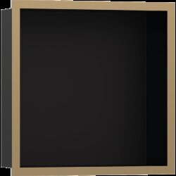 Hansgrohe настенный короб с цветом корпуса и дизайнерской рамой, 30х30х10 см, XtraStoris Individual, матовая бронза арт. 56098140 Hansgrohe настенный короб с цветом корпуса и дизайнерской рамой, 30х30х10 см, XtraStoris Individual, матовая бронза арт. 56098140