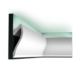 Карниз из полиуретана C371 Ulf Moritz for Orac Decor Бельгия цвет: Белый