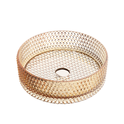 Накладная раковина 36x36 Ceramica nova Cristal, бежевая арт. CN6058