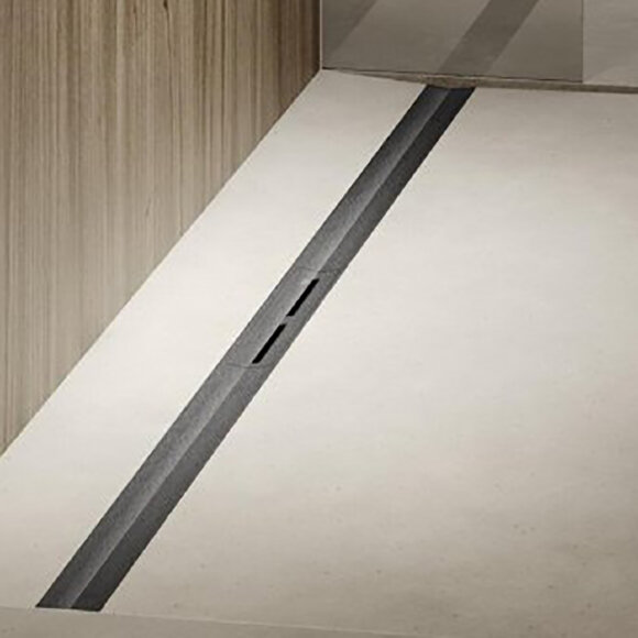 Дренажная система 90см, цвет: pvd brushed stainless steel, black/сатин, черный Drainprofile TECE арт. 670921