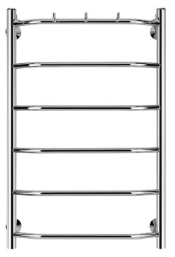 Полотенцесушитель водяной, хром, Secado 80x60, Агата 1 К - 4603777444013
