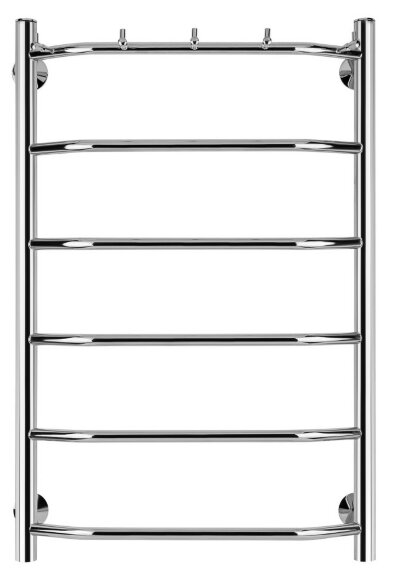 Полотенцесушитель водяной, хром, Secado 80x60, Агата 1 К - 4603777444013