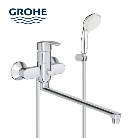 Смеситель для ванны с длинным изливом (хром) GROHE Multiform арт. 3270800A