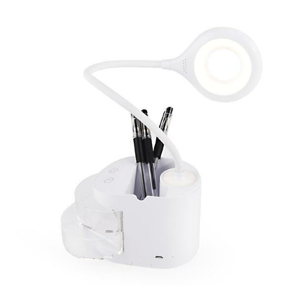Настольная лампа Desk хай-тек DE561, Ambrella light цвет: белый